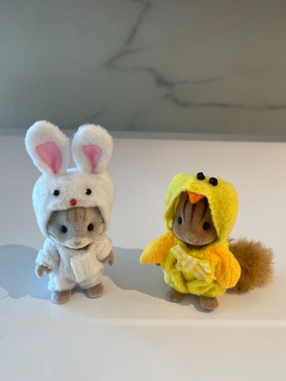 Calico Critters - Chick and Bunny Costume Set